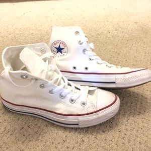 White High Top Converse